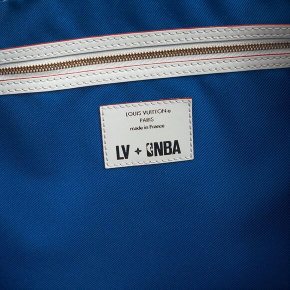 Louis Vuitton x NBA Keepall 55 Bandouliere Basketball Antarctica Monogram Duffle - Picture 15 of 16
